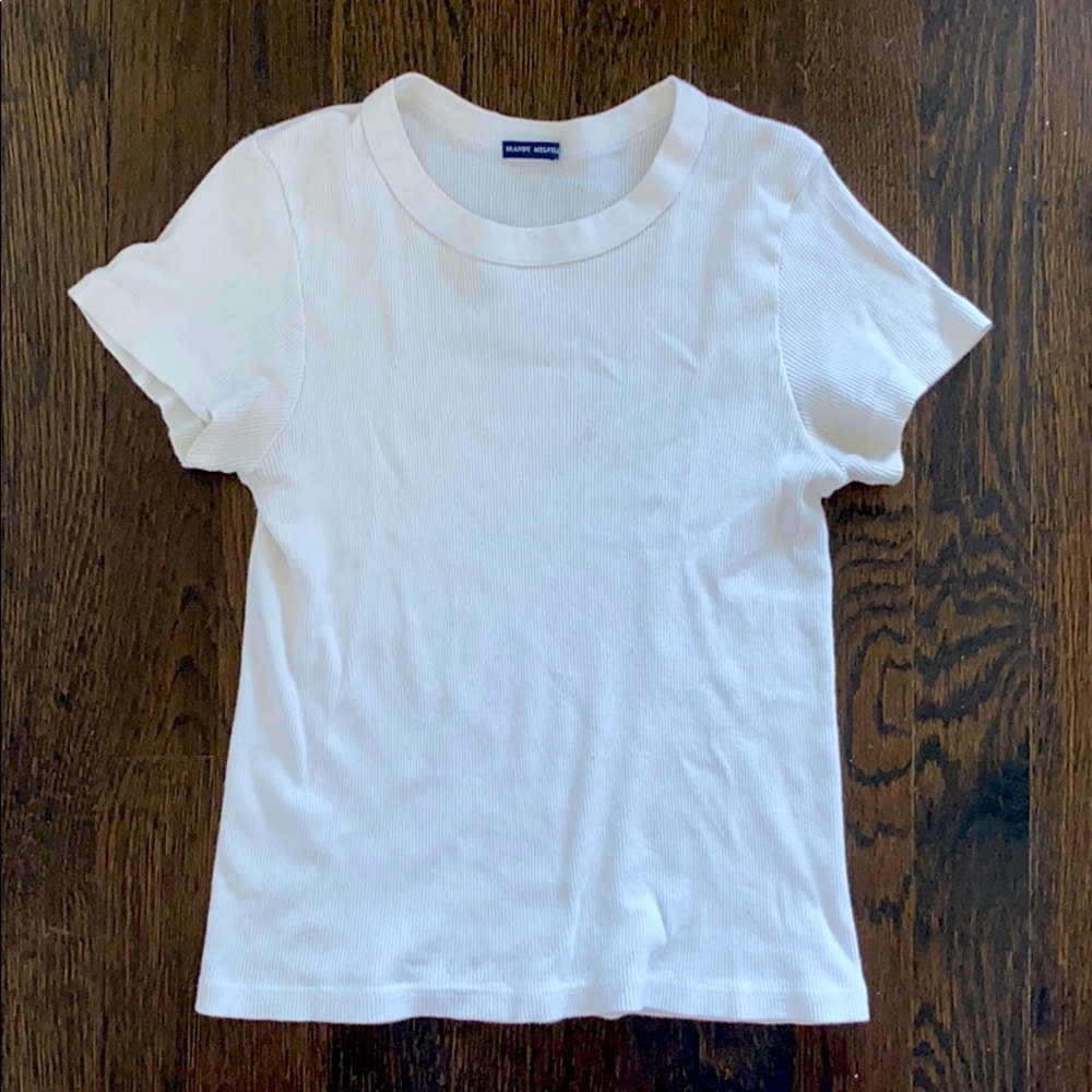 White Brandy Melville Tee